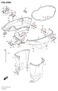 DF175T From 17502F-610001 (E01 E40)  2016 drawing SIDE COVER (DF150ZG:E40)