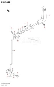 DF6 From 00602F-410001 (P03)  2014 drawing CLUTCH LEVER