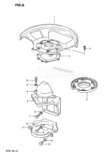 DT50 From 5001-300001 ()  1978 drawing UPPER OIL SEAL HOUSING