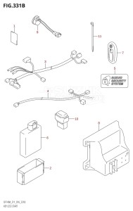 DF115AST From 11504F-610001 (E03)  2016 drawing KEY LESS START (DF115AT:E11)