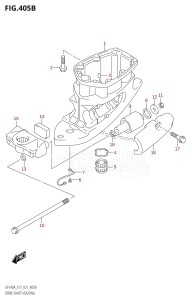 DF115AZ From 11503Z-140001 (E11 E40)  2021 drawing DRIVE SHAFT HOUSING (DF115AT,DF115AZ,DF140AT,DF140AZ)