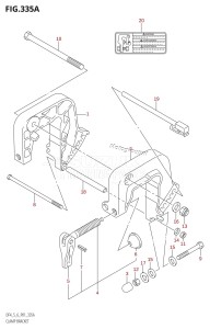 DF5 From 00501F-680001 (P01)  2006 drawing CLAMP BRACKET