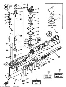 140AETO drawing PROPELLER-HOUSING-AND-TRANSMISSION-1