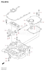 04003F-110001 (2011) 40hp E03-USA (DF40AT) DF40A drawing ENGINE HOLDER (DF60AT)