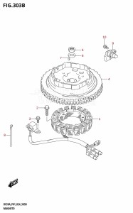 DF20A From 02002F-440001 (P01 - P40)  2024 drawing MAGNETO (E-STARTER)