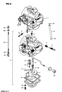 DT55 From 05502-702147 ()  1987 drawing CARBURETOR