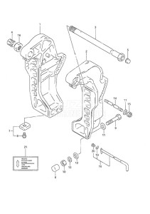 DF 50 drawing Clamp Bracket