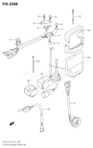 DF150 From 15002F-210001 (E01 E40)  2012 drawing PTT SWITCH /​ ENGINE CONTROL UNIT (DF150T:E40)