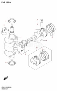 DF15A From 01504F-510001 (P01)  2015 drawing CRANKSHAFT