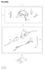 DF25 From 02503F-110001 (E01)  2011 drawing OPT:ELECTRICAL