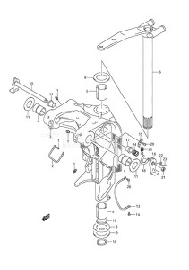 DF 200 drawing Swivel Bracket (Type: L)