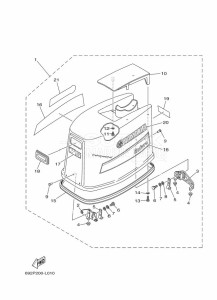 E75BMHDL drawing TOP-COWLING