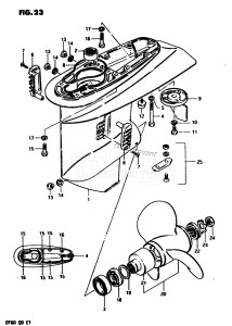 DT60 From 06001-301001 ()  1983 drawing GEAR CASE