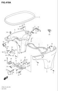 08002F-140001 (2021) 80hp E01 E40-Gen. Export 1 - Costa Rica (DF80AT) DF80A drawing SIDE COVER (DF70A,DF90A,DF100B)