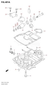 DF60 From 06001F-971001 (E03)  1999 drawing ENGINE HOLDER