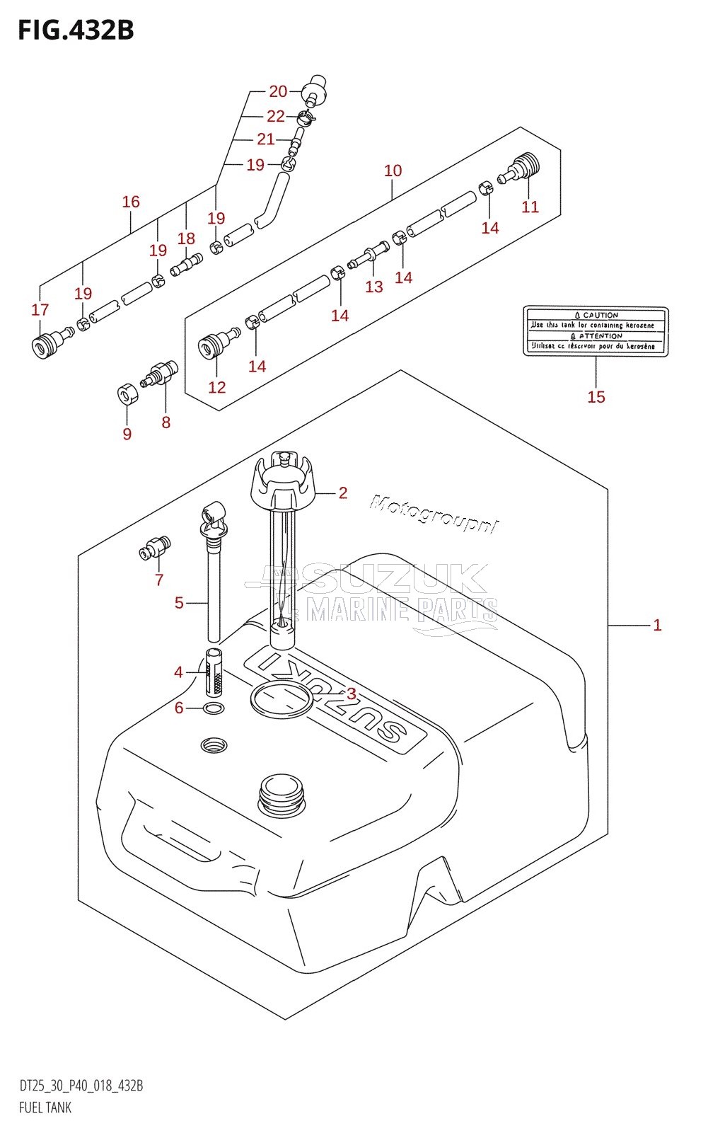 FUEL TANK (DT25K)