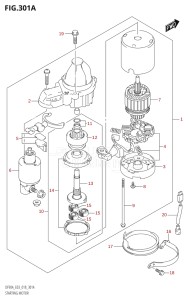 09003F-810001 (2018) 90hp E03-USA (DF90AT  DF90ATH) DF90A drawing STARTING MOTOR