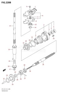 DF25 From 02503F-310001 (E01)  2013 drawing TRANSMISSION (DF25R:E01)