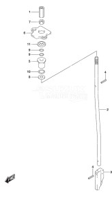 DF 20A drawing Shift Rod