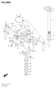 DF40A From 04004F-040001 (E34-Italy)  2020 drawing SWIVEL BRACKET (DF60ATH:E01,DF60ATH:E40)