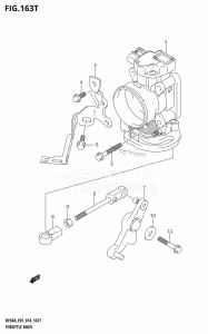 DF50A From 05003F-410001 (E01)  2014 drawing THROTTLE BODY (DF60AVTH:E01)