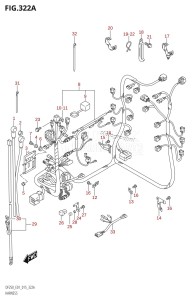 DF200 From 20002F-510001 (E01 E40)  2005 drawing HARNESS (DF200T:E01)