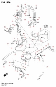 DF30A From 03003F-440001 (P01 - P40)  2024 drawing FUEL PUMP (P01)