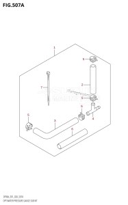 DF80A From 08002F-240001 (E01 E40)  2022 drawing OPT:WATER PRESSURE GAUGE SUB KIT