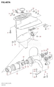 DT15 From 01503K-210001 (P36-)  2012 drawing GEAR CASE