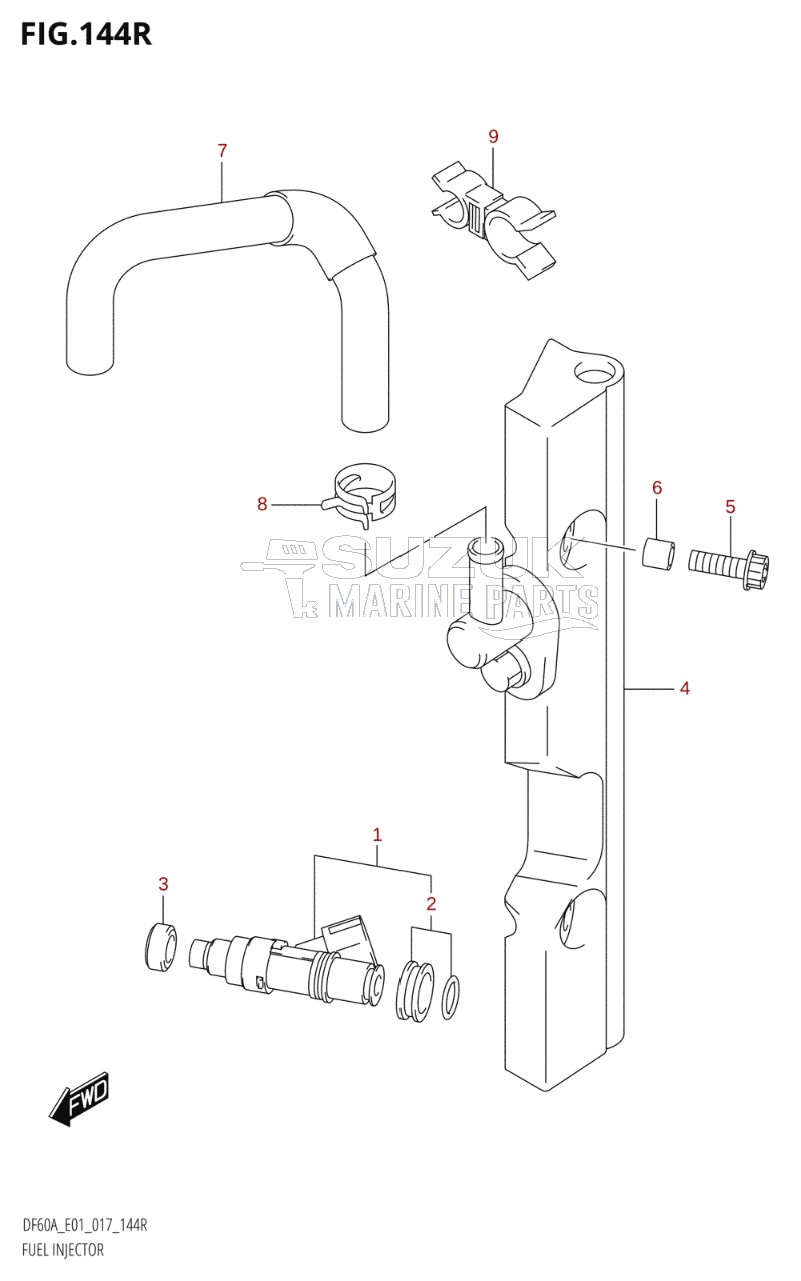 FUEL INJECTOR (DF60AVT:E01)