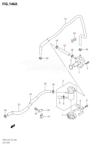 06003F-410001 (2014) 60hp E03-USA (DF60AVT) DF60A drawing FUEL PUMP