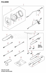 DF20A From 02002F-610001 (P03)  2016 drawing OPT:MULTI FUNCTION GAUGE (DF9.9BT:P03)