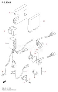 04003F-410001 (2014) 40hp E03-USA (DF40A) DF40A drawing PTT SWITCH / ENGINE CONTROL UNIT (DF50A)