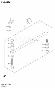 DF50A From 05003F-310001 (E03)  2013 drawing DRAG LINK