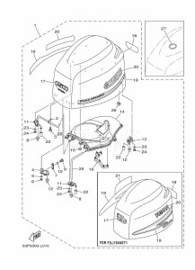 FL150AET1X drawing FAIRING-UPPER