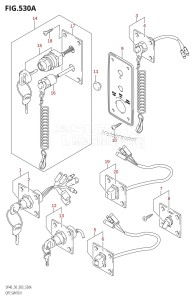 DF50 From 05001F-880001 (E03)  2008 drawing OPT:SWITCH (X,Y,K1,K2,K3,K4)