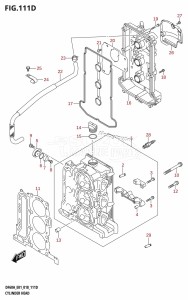 DF50A From 05003F-810001 (E01)  2018 drawing CYLINDER HEAD (DF60AVT,DF60AVTH)