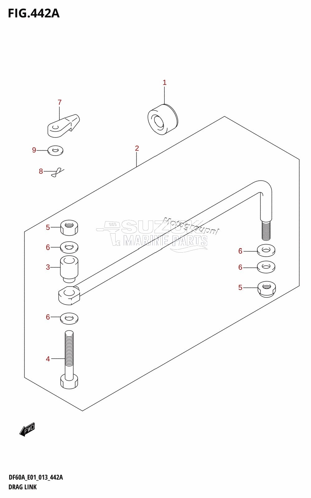 DRAG LINK (DF40A:E01)