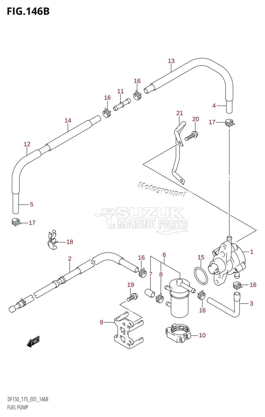 FUEL PUMP (E01:(K10,011),E40)