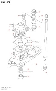 DT40 From 04005K-410001 ()  2014 drawing WATER PUMP (DT40WK:P40)