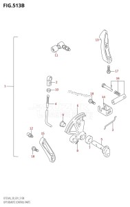 DT25 From 02501K-780001 (E36)  2007 drawing OPT:REMOTE CONTROL PARTS (DT25K:E13)