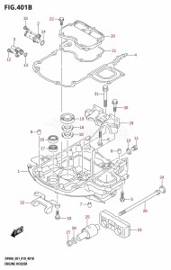 DF100B From 10004F-910001 (E01 E40)  2019 drawing ENGINE HOLDER (DF70ATH,DF80A,DF90ATH)