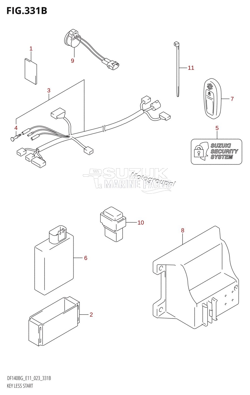 KEY LESS START (E11:(022,023))