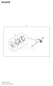 DF100B From 10004F-340001 (E01 E40)  2023 drawing OPT:MULTI FUNCTION GAUGE (1) (DF90AWQH)