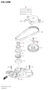 DF9.9A From 00994F-710001 (P03)  2017 drawing TIMING BELT (DF8AR:P03)