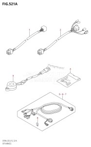 DF70A From 07003F-210001 (E03)  2012 drawing OPT:HARNESS