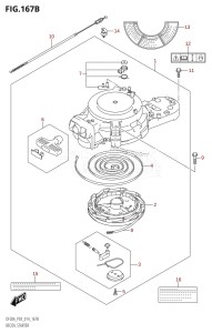 DF20A From 02002F-410001 (P03)  2014 drawing RECOIL STARTER (DF9.9BR:P03)