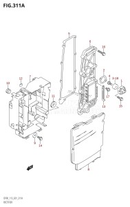 DF100 From 10002F-010001 (E01)  2010 drawing RECTIFIER