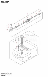 DF30A From 03003F-510001 (P01 P40)  2015 drawing FUEL TANK