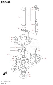 DT30 From 03005 -810001 ()  2018 drawing WATER PUMP (S-TRANSOM)